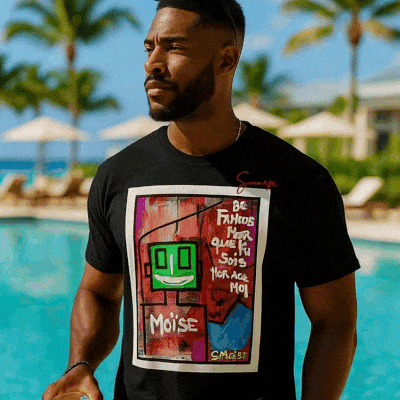 S.MOÏSE “BE FAMOUS FOR YOU” T-Shirt