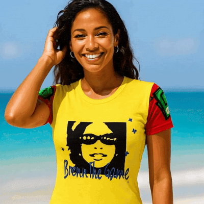 Women's T-shirt – Nini Top Of The World Tower &amp; Falling (Limited Edition)