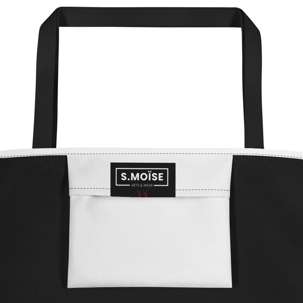 Large all-over tote bag