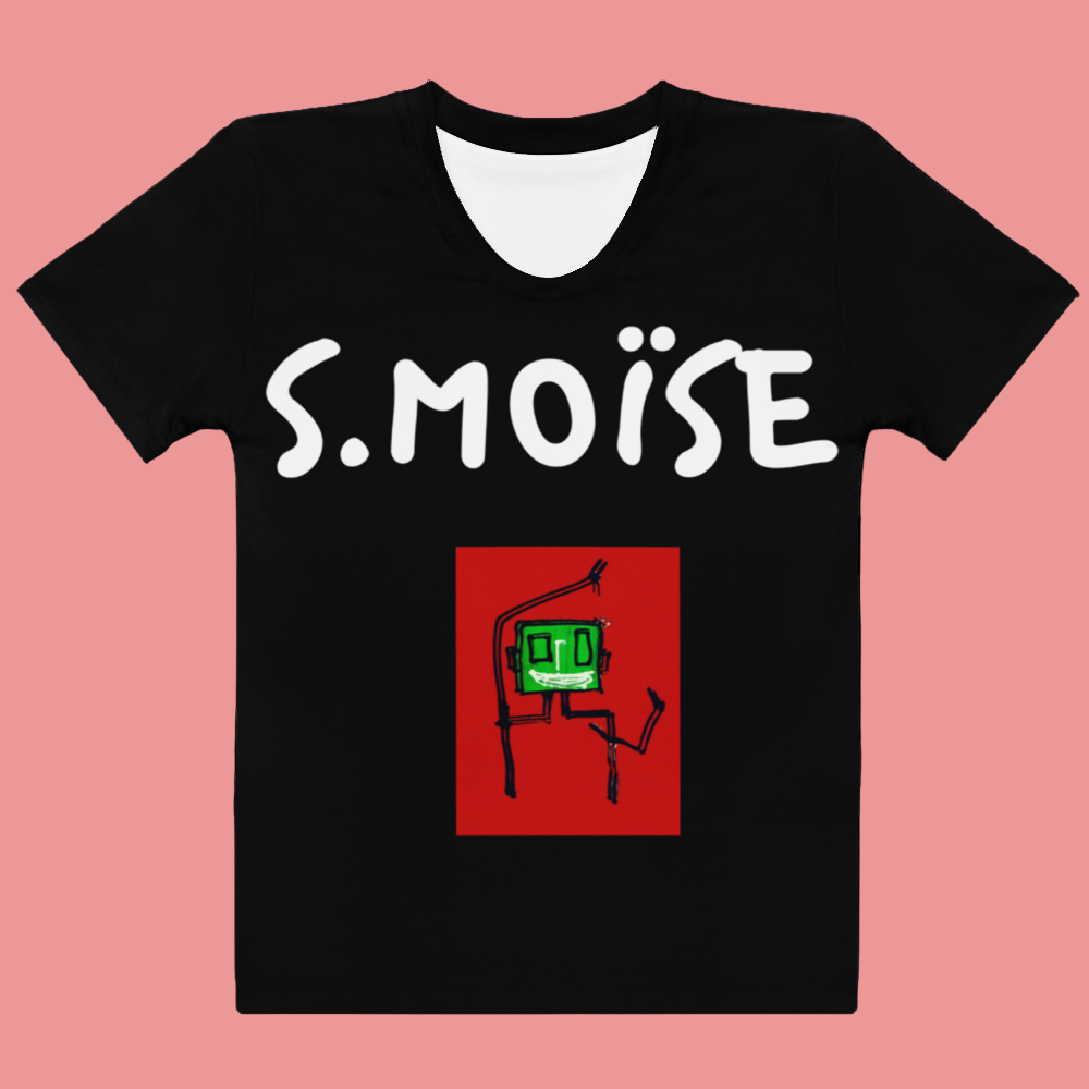 S.MOÏSE Women's T-shirt – "GOLDEN MUSE"