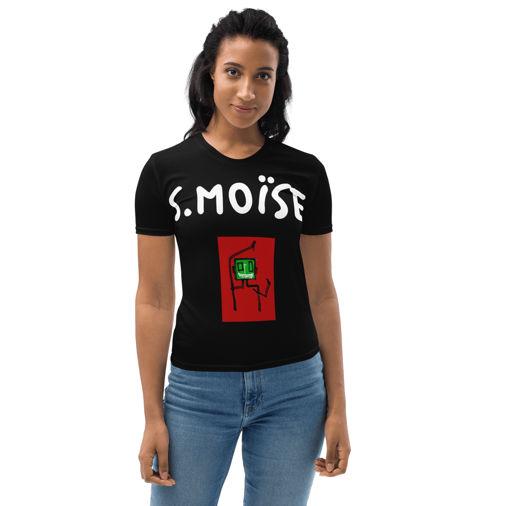 S.MOÏSE Women's T-shirt – "GOLDEN MUSE"
