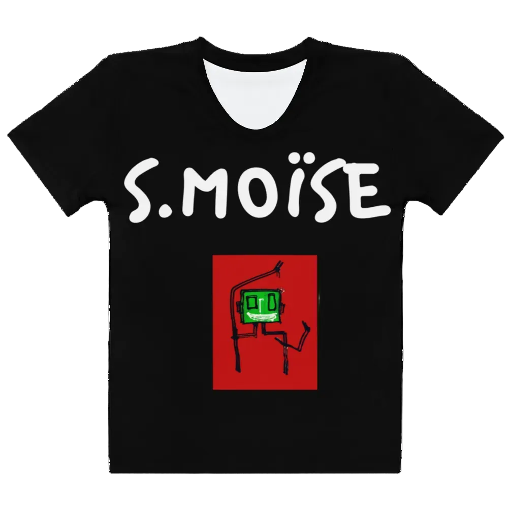 S.MOÏSE Women's T-shirt – "GOLDEN MUSE"