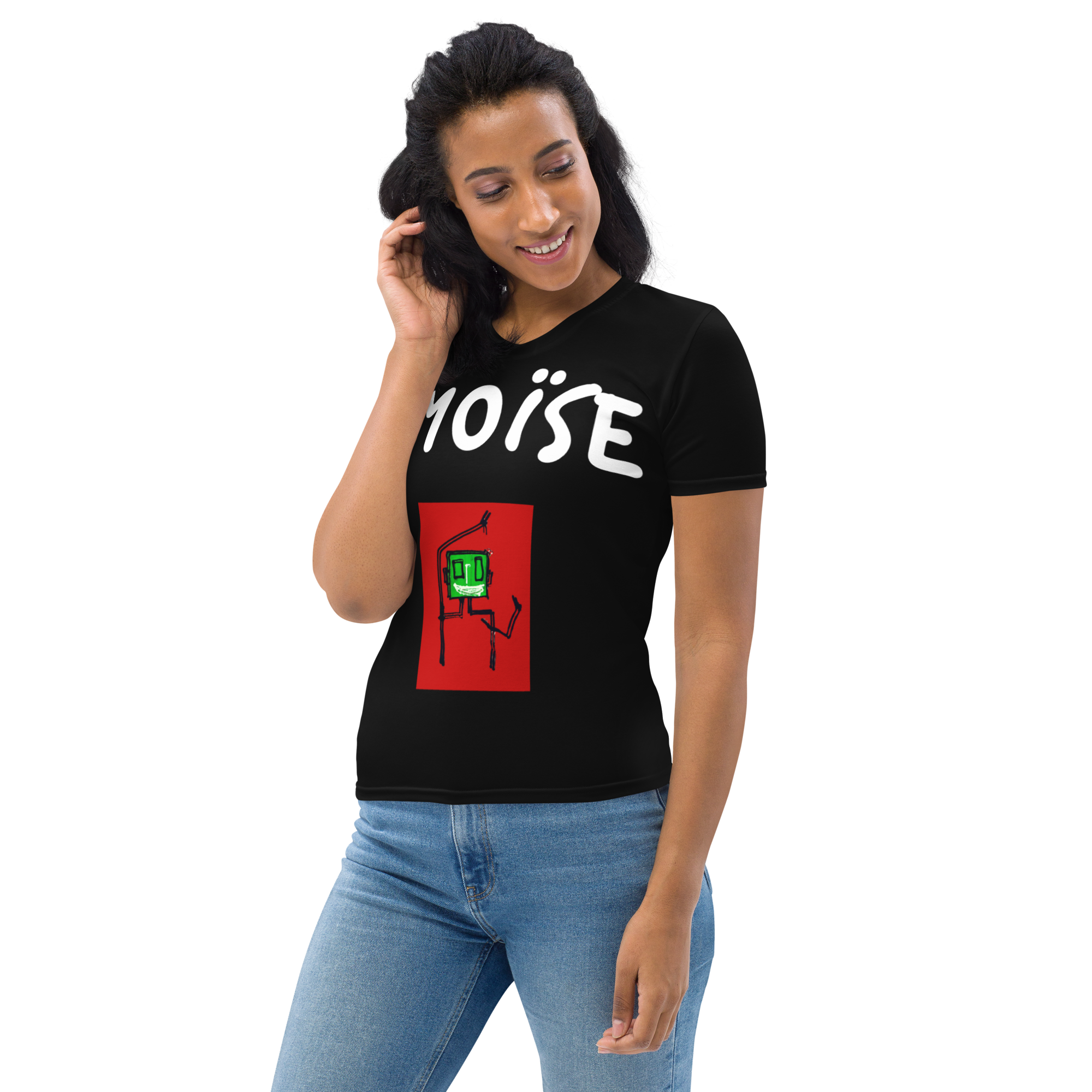 S.MOÏSE Women's T-shirt – "GOLDEN MUSE"