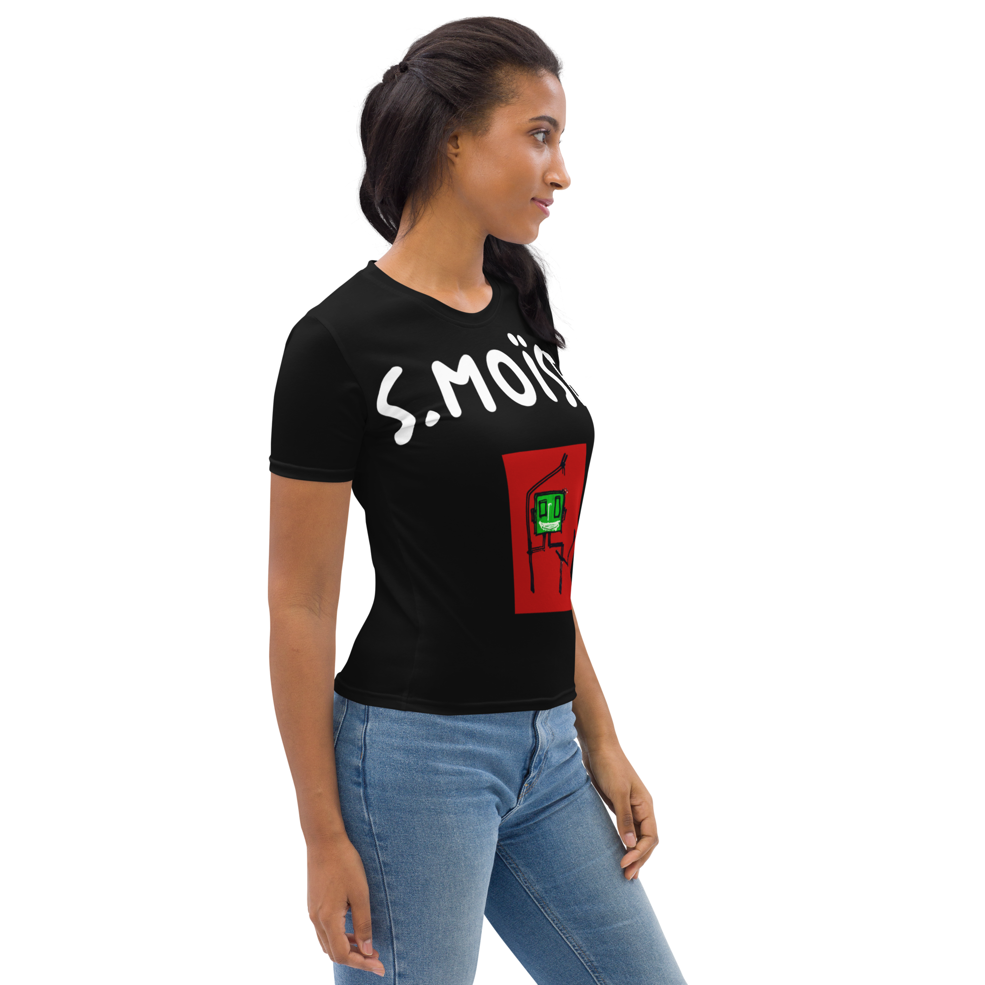 S.MOÏSE Women's T-shirt – "GOLDEN MUSE"