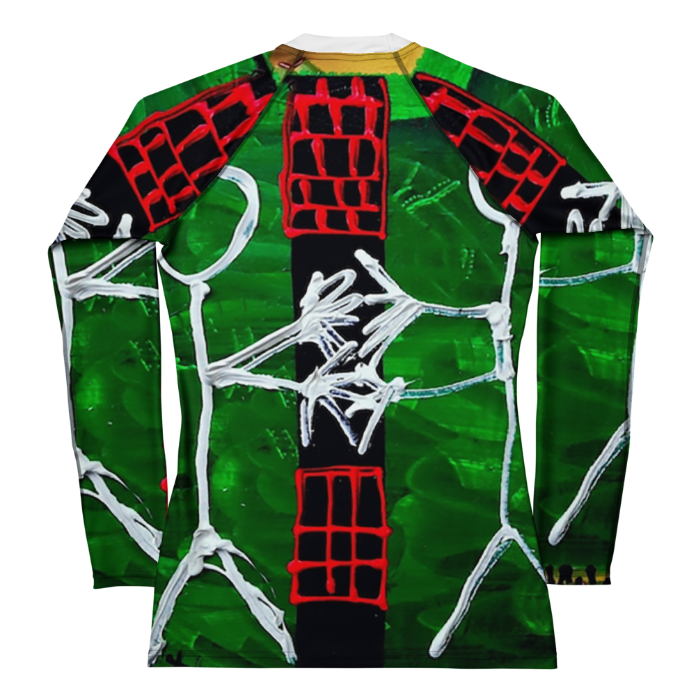 S.MOÏSE Women's Compression T-shirt: "Jungle Love"