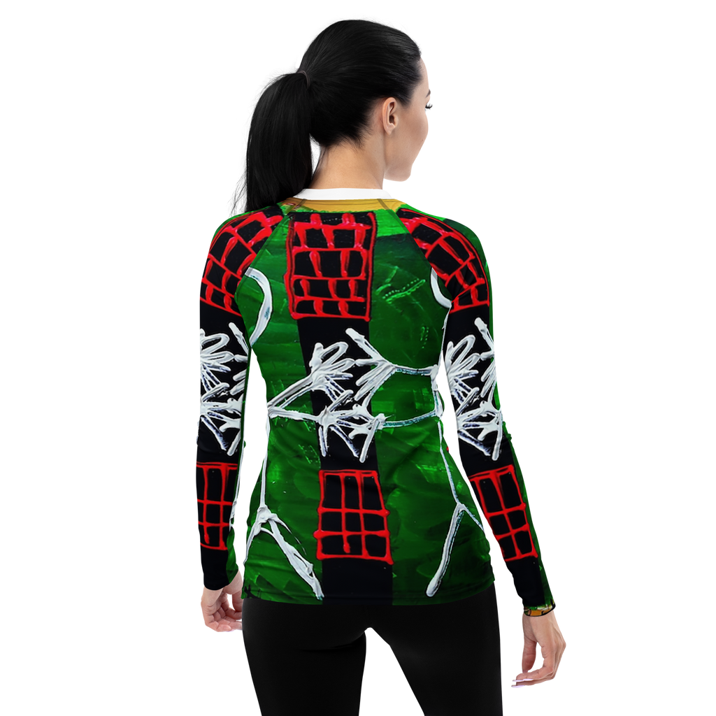 S.MOÏSE Women's Compression T-shirt: "Jungle Love"