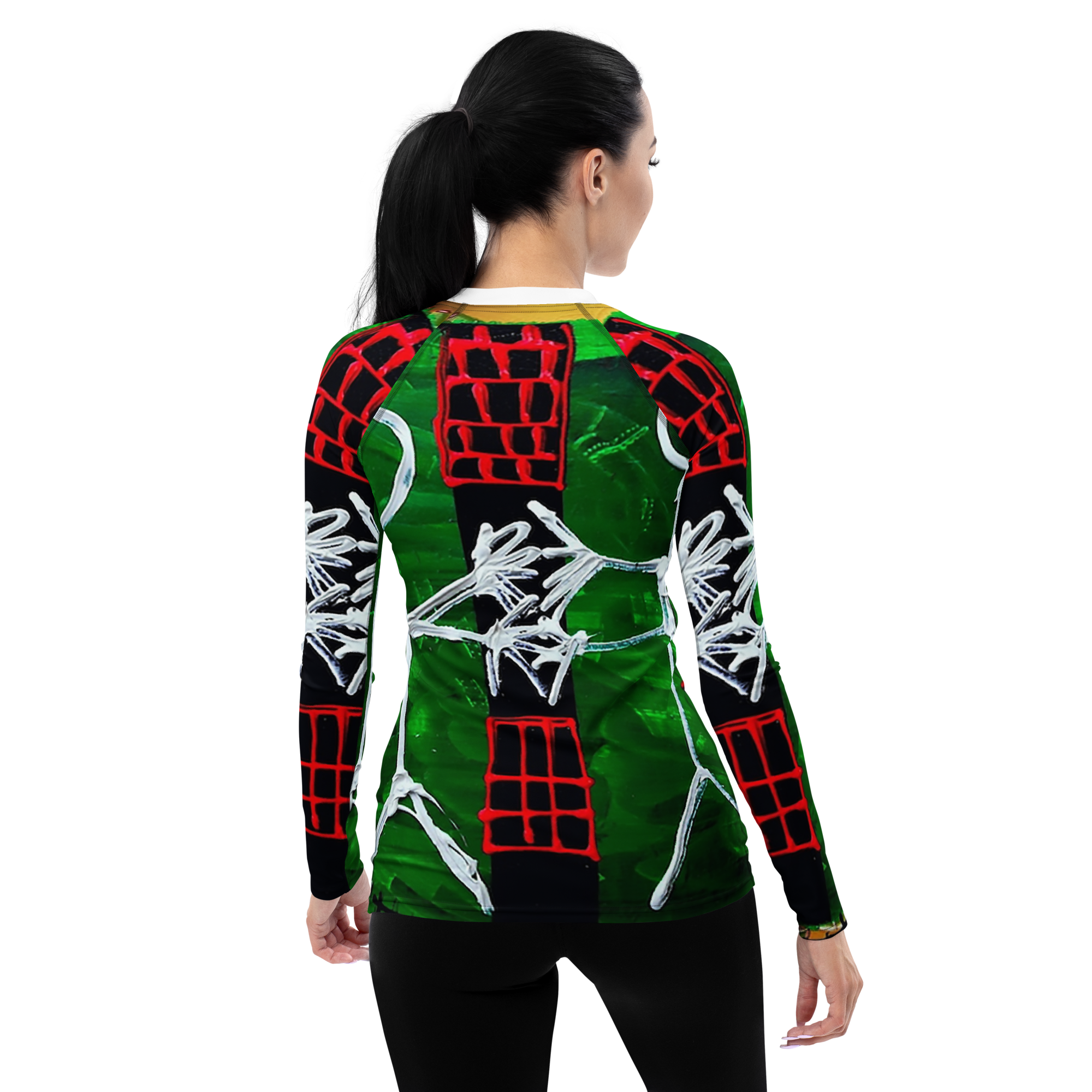 S.MOÏSE Women's Compression T-shirt: "Jungle Love"