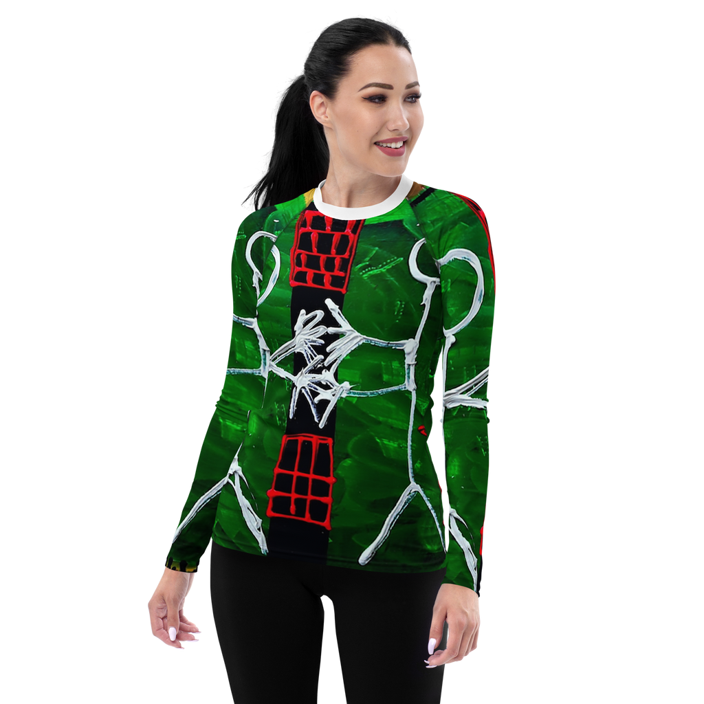 S.MOÏSE Women's Compression T-shirt: "Jungle Love"