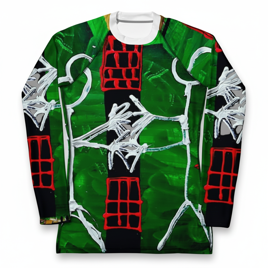 S.MOÏSE Women's Compression T-shirt: "Jungle Love"