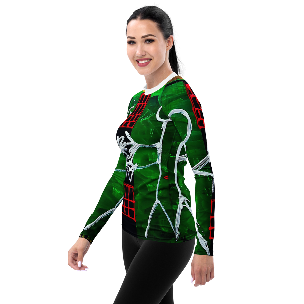 S.MOÏSE Women's Compression T-shirt: "Jungle Love"