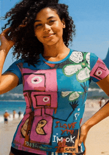 S.MOÏSE Women's T-shirt – "Forget Pain"