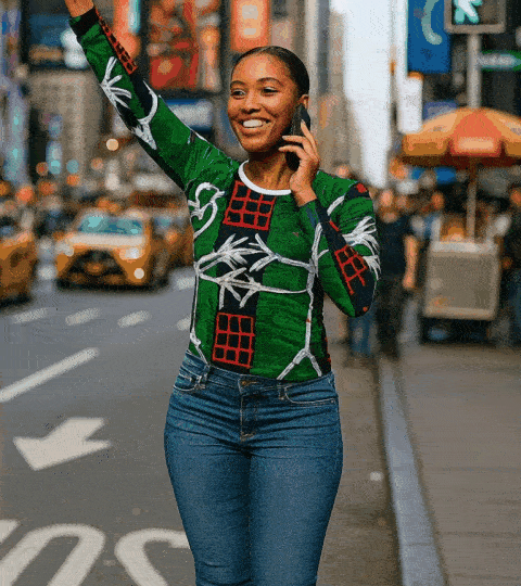 S.MOÏSE Women's Compression T-shirt: "Jungle Love"