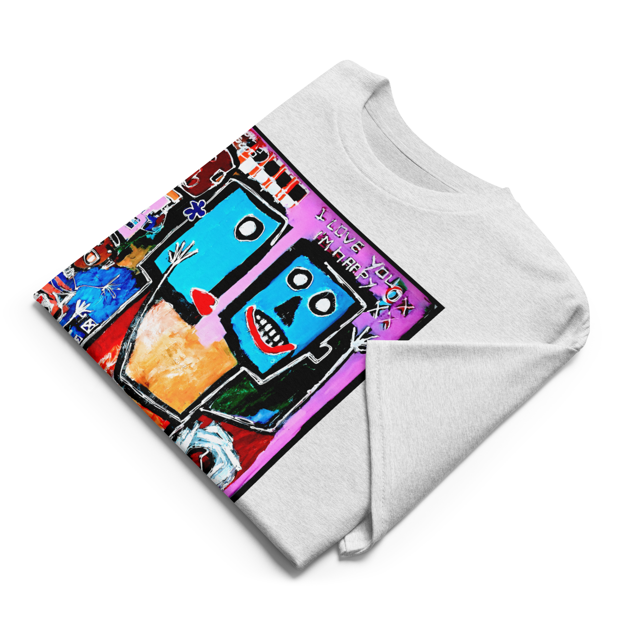 I LOVE YOU I'M HAPPY