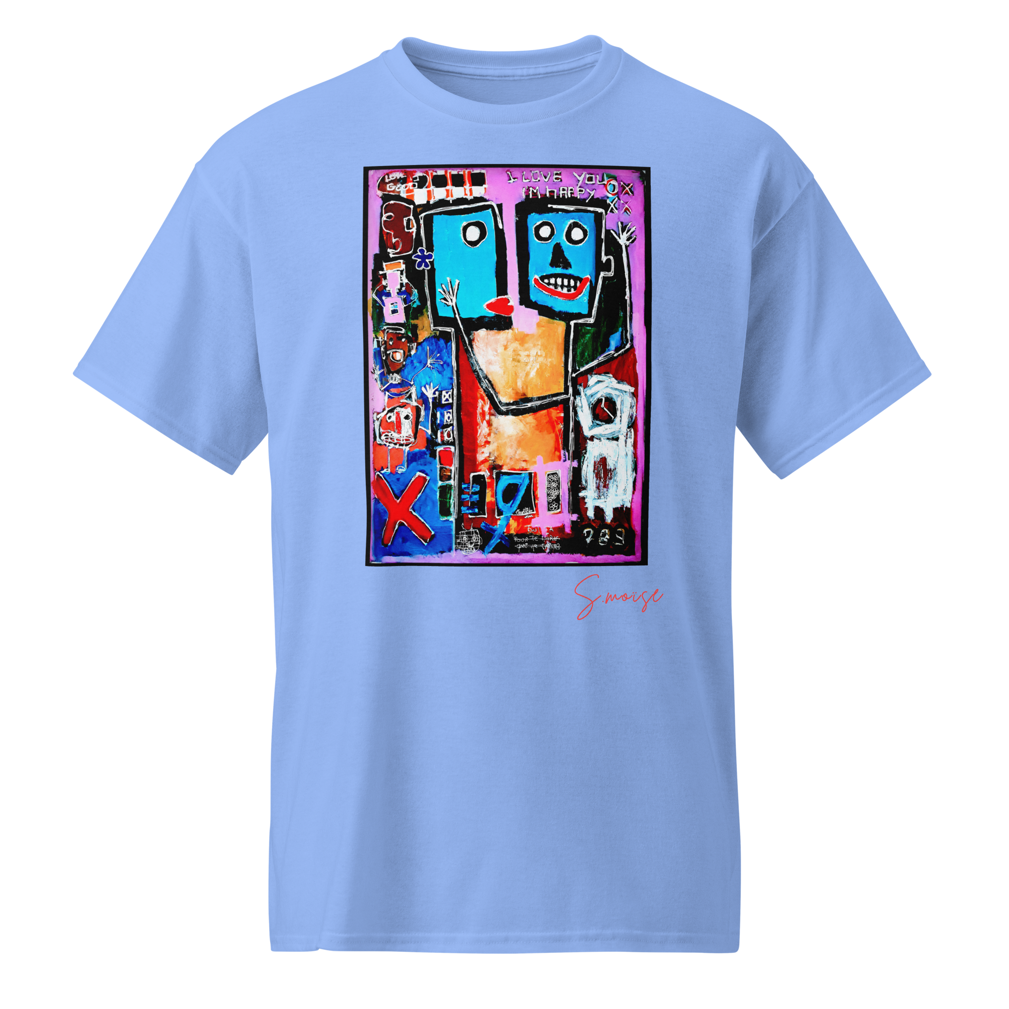 I LOVE YOU I'M HAPPY