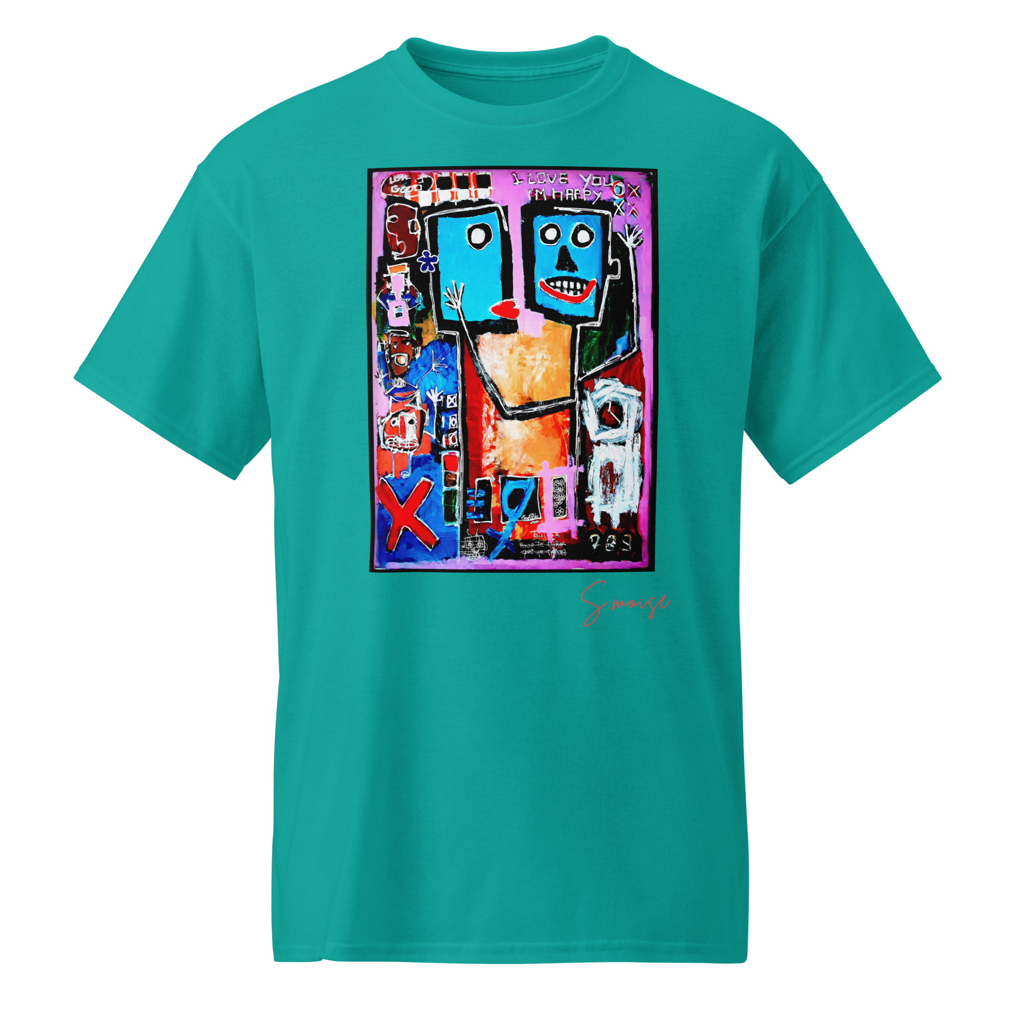 I LOVE YOU I'M HAPPY