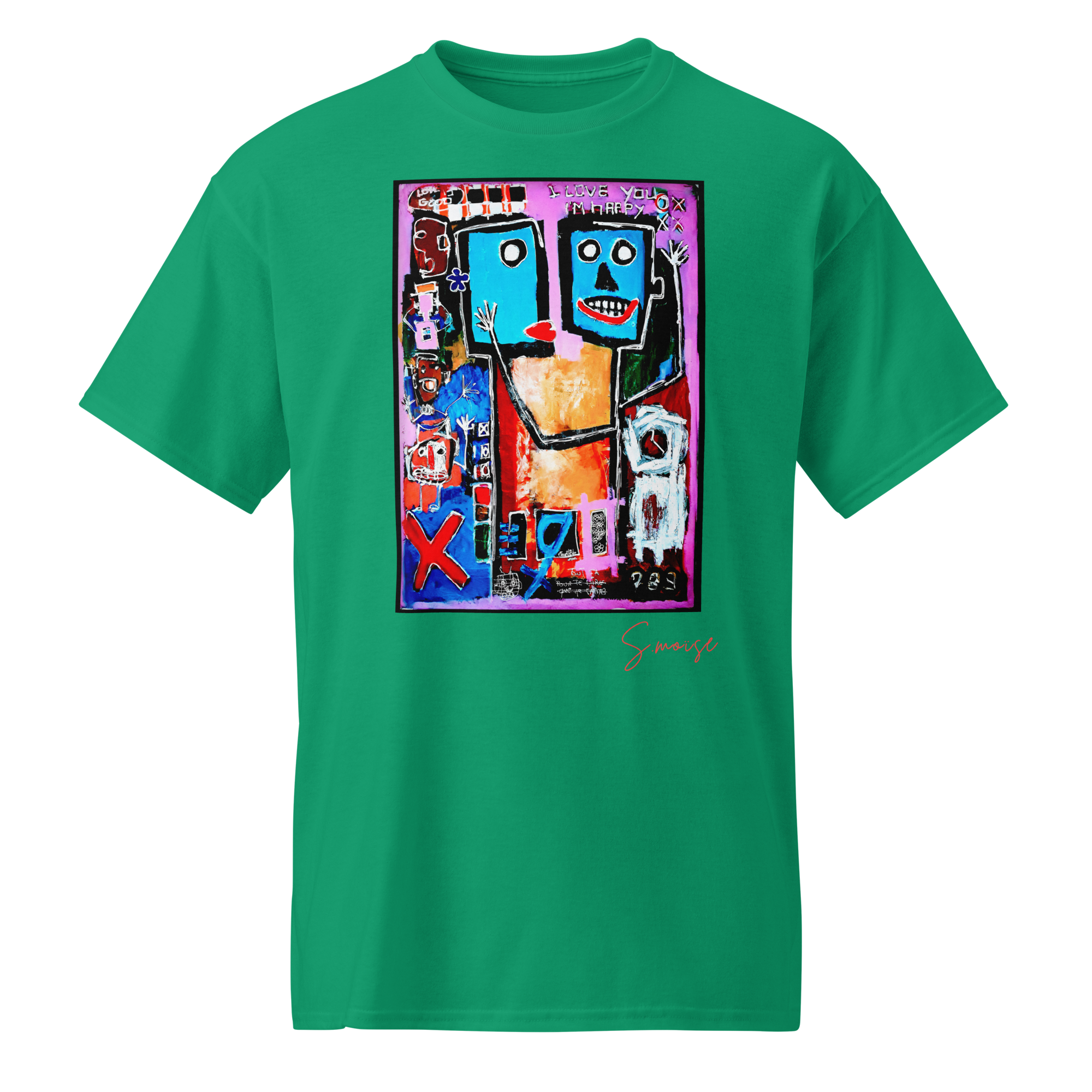 I LOVE YOU I'M HAPPY