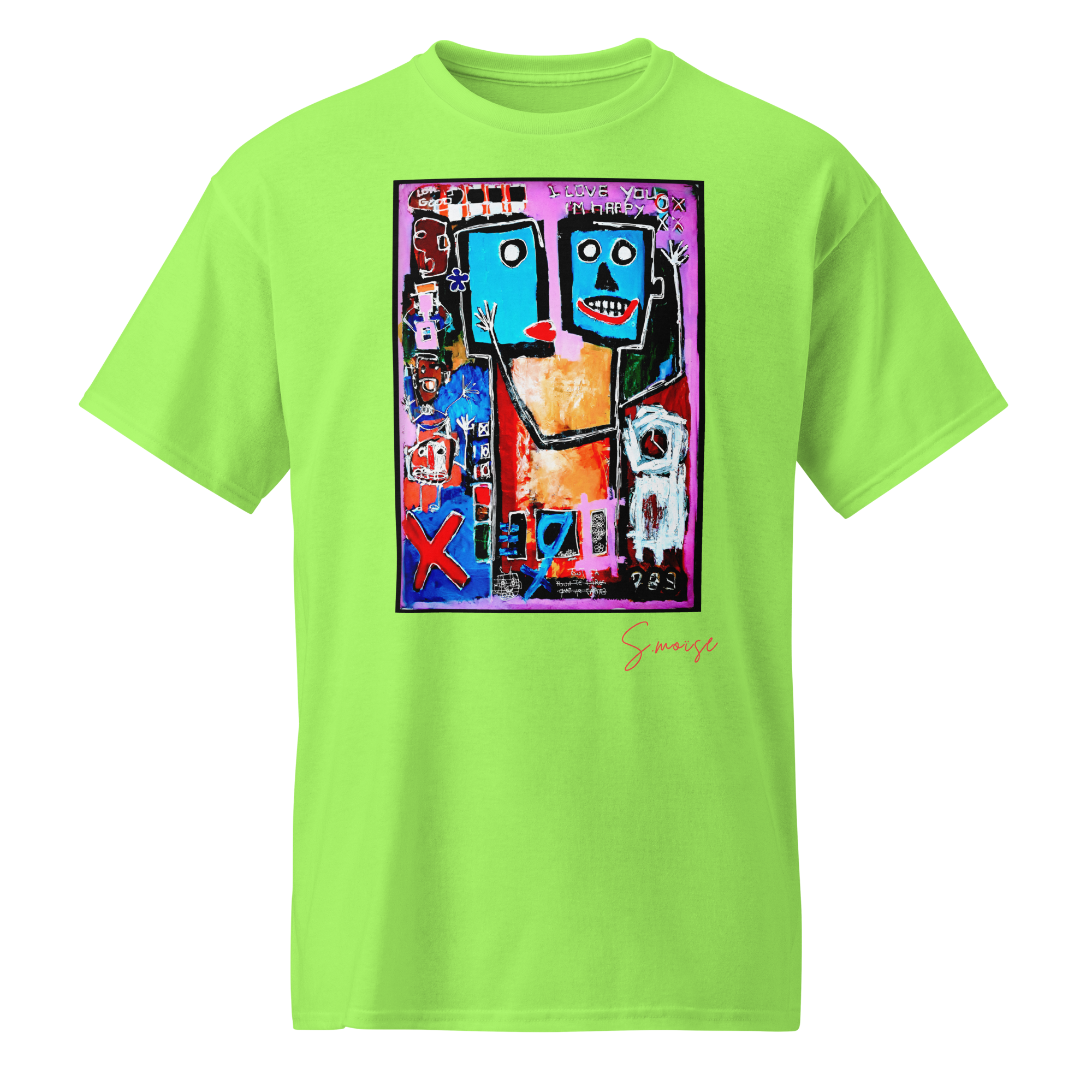 I LOVE YOU I'M HAPPY