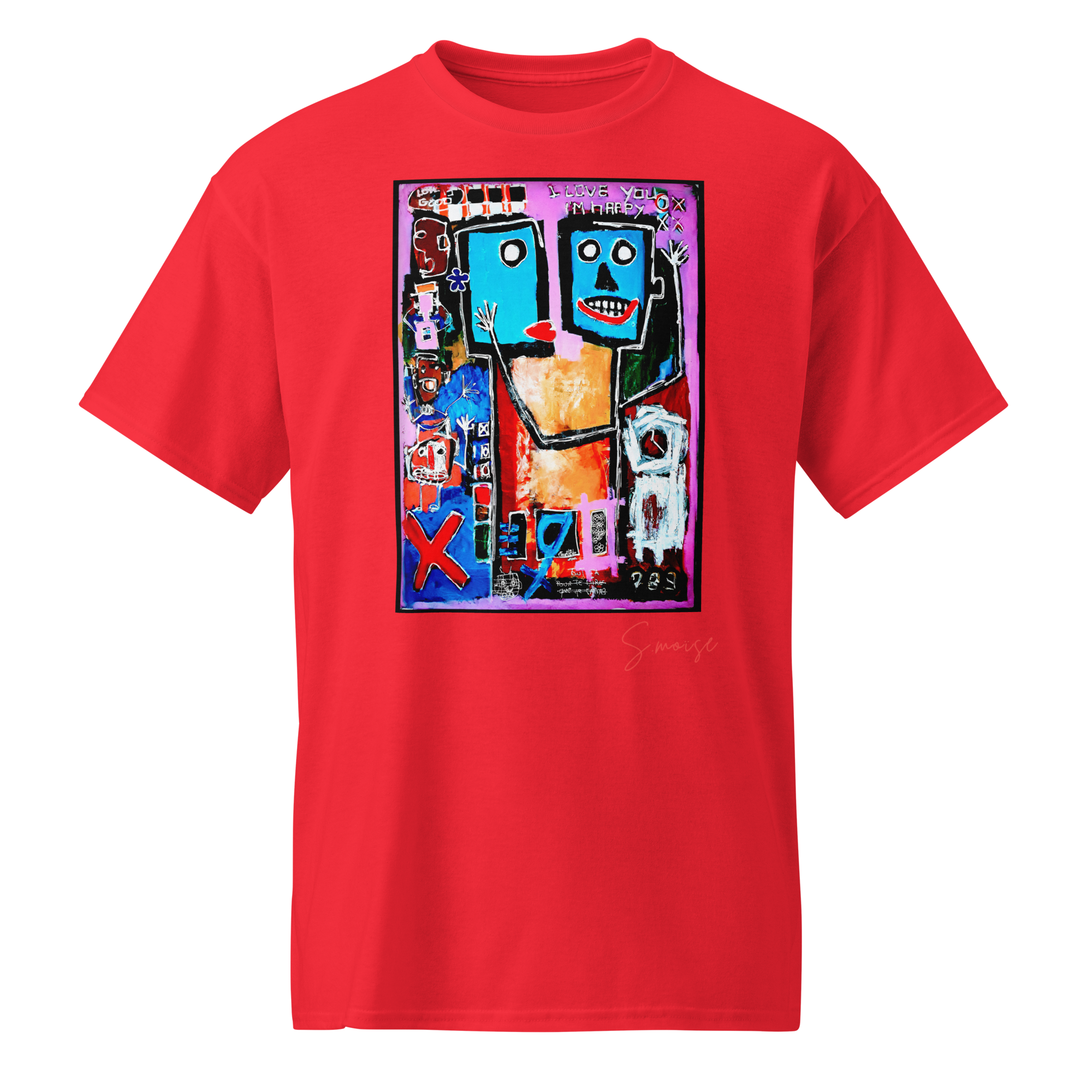 I LOVE YOU I'M HAPPY